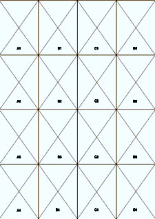 Full Size A4 Grid