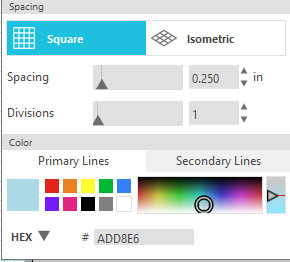 Grid Settings